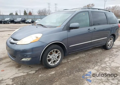 2006 Toyota Sienna Xle Limited из США, поврежденный, VIN 5TDZA22C66S444142